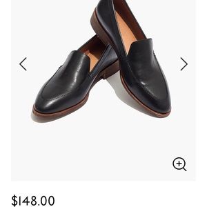 Madewell black Frances Loafer